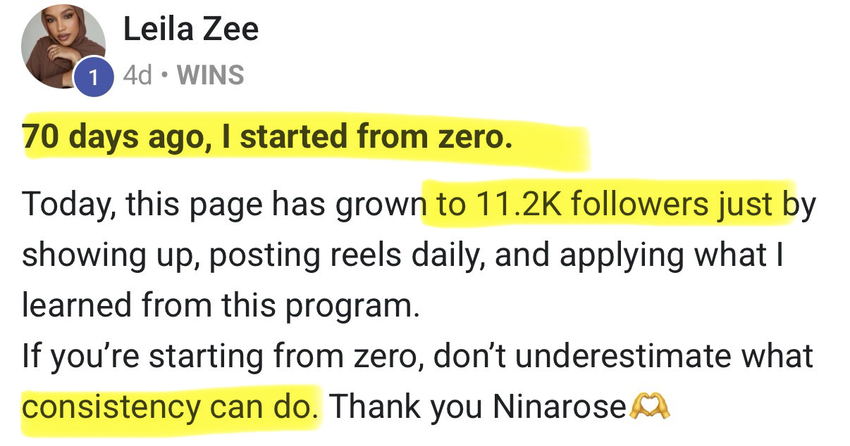 Community result